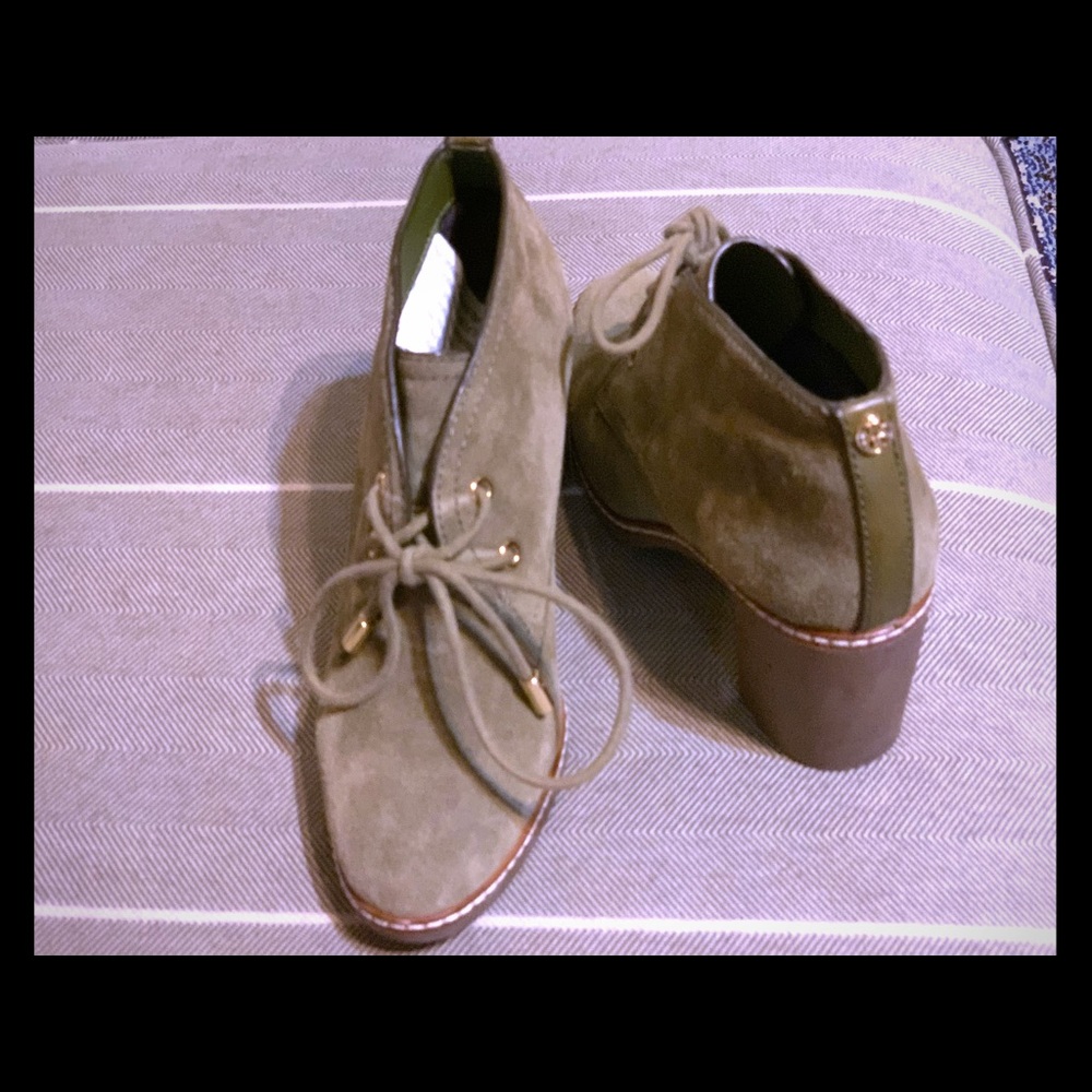 Tory Burch suede booties